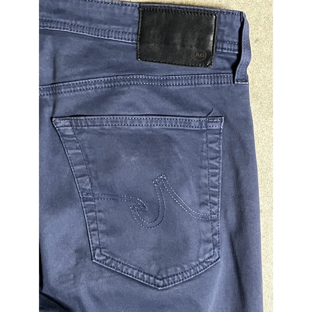 AG Adriano Goldschmied Jeans Mens 34x32 Blue‎ Everett Slim Straight Stretch